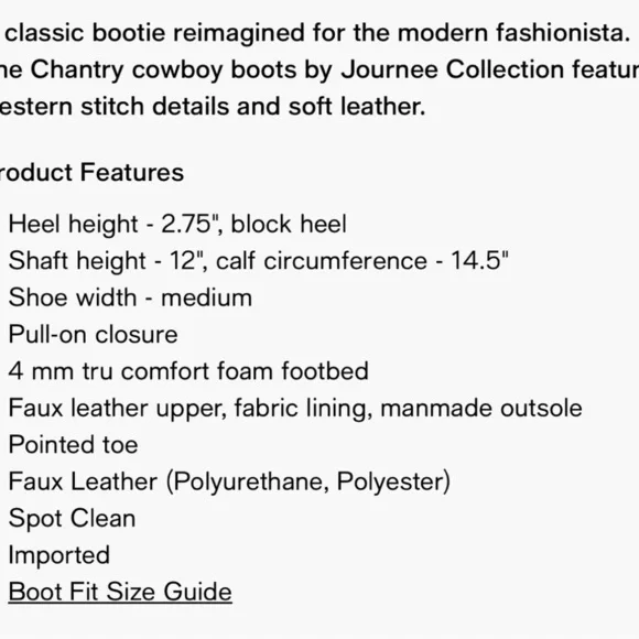 NWT Women's Chantry Mid Shaft Western Boots silver size 10 - Picture 6 of 6